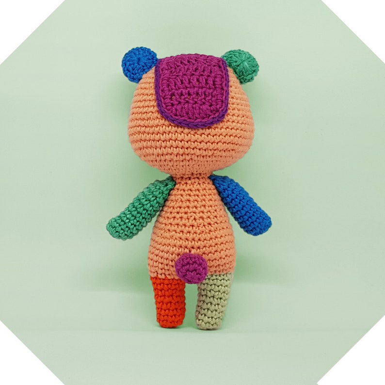 Download Pattern: Amigurumi Teddy Bear Crochet Plush Stitches PDF image 3