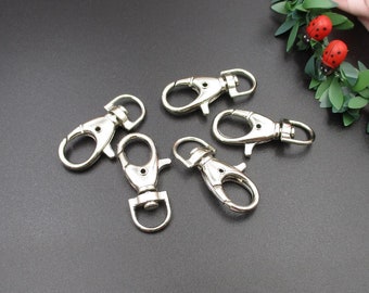 5pcs 38×17mm Big Silver Lobster Swivel Clasps-s1057-b - Etsy