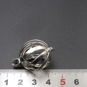 1Pcs 212129mm Big Gem Cage Pendant,Cage Charm Max for 18mm Pearls or Gemstones 3 Colors Available-p1548 image 5