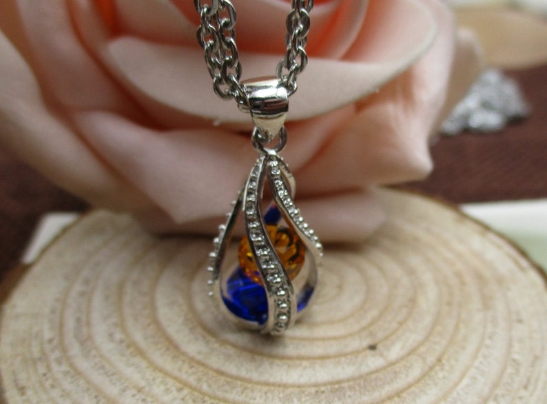 2Pcs 10\u00d722mm Teardrop Cage Pendant,Cage Charm for 8mm Pearls or Gemstones-p1479