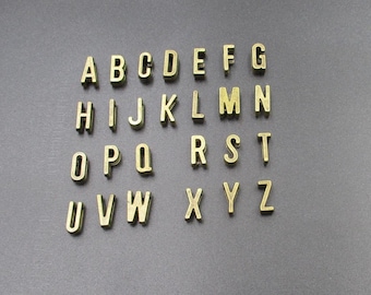 26個/1セット 26文字 A-Z アルファベットチャーム 追加文字イニシャル