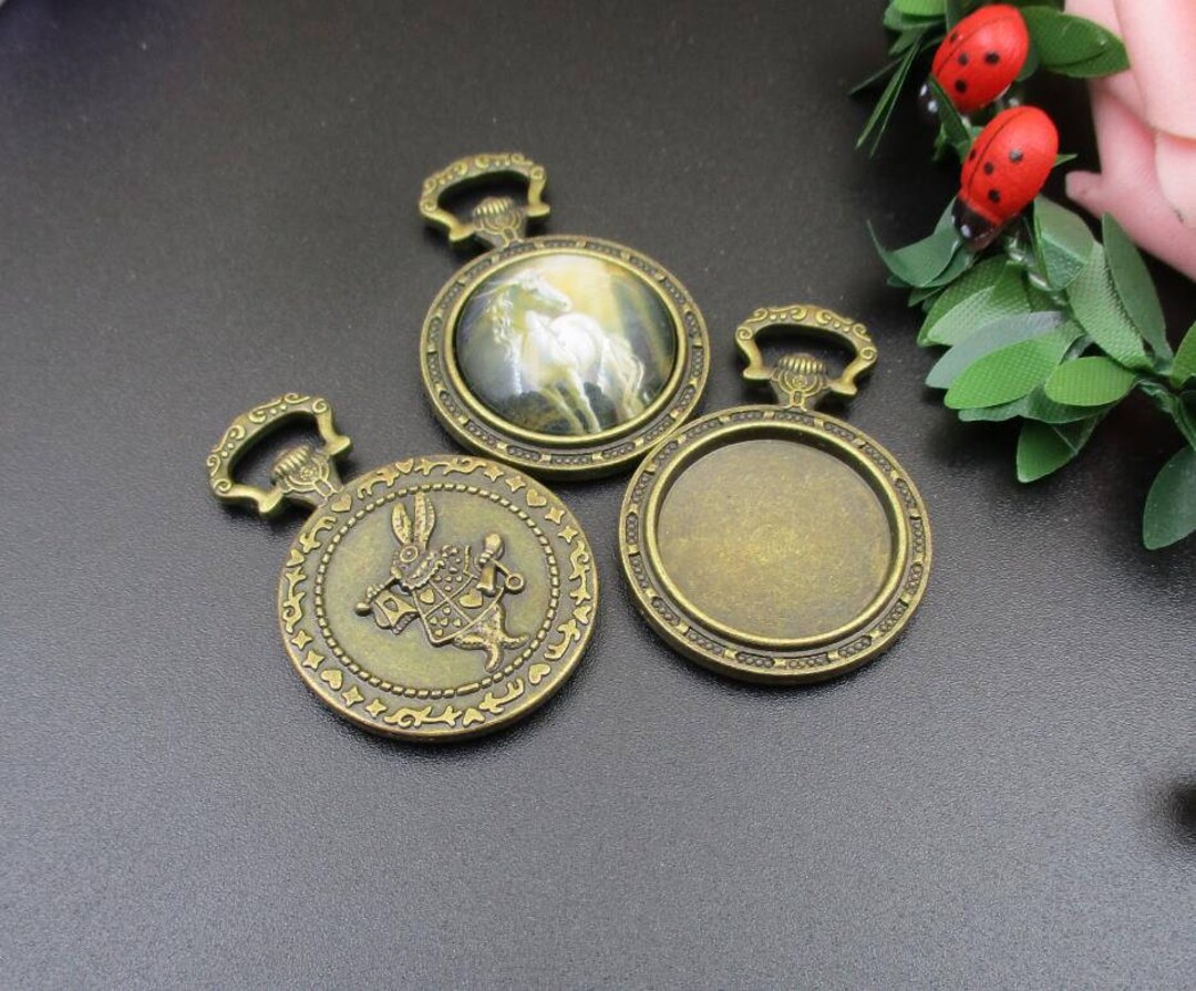 10 Pezzi Castoni Rotondi Per Cabochon In Acciaio Inox 316 – Base Lunetta Bianca Fai-Da-Te
