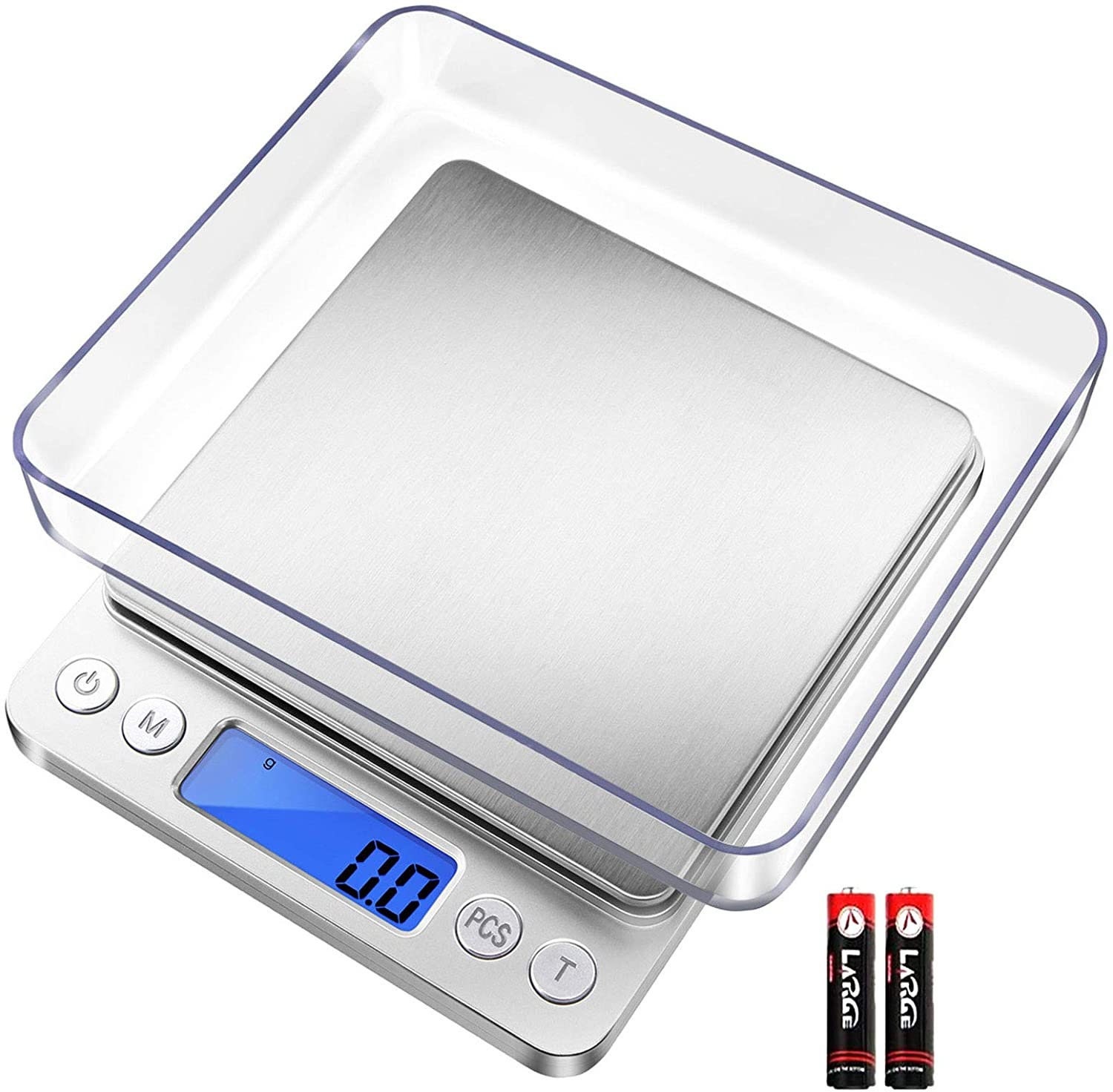 Digital Food Scale-measures in Grams Pounds Ounces Fluid Ounces &  Milliliters-ships Free and Fast 