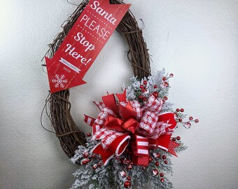 Christmas Wreath, Christmas Decorations, Holiday Wreath, Christmas Gift, Christmas Door, Wreaths for Christmas, Door Wreath Christmas