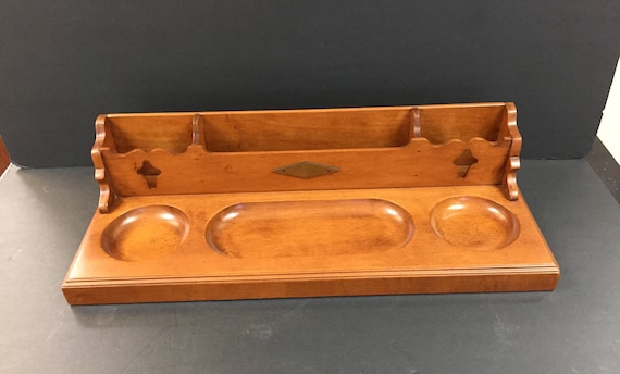 Tell City Co Hard Rock Maple Men S Valet Jewelry Organizer Etsy