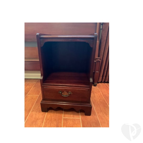 Double Drawer Bedside Table Etsy