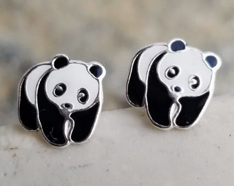 Panda Earrings for Girls Sterling Silver Cute Animal Hoop Earrings Hypoallergenic for Sensitive Ears Christmas Birthday Panda Jewellery Gifts for Children Kids Daughter Panda Earrings for Girls Sterling Silver Cute Animal Hoop Earrings Hypoallergenic for Sensitive Ears Christmas Birthday Panda Jewellery Gifts for Children Kids Daughter