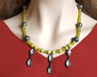 Yellow Statement Necklace
