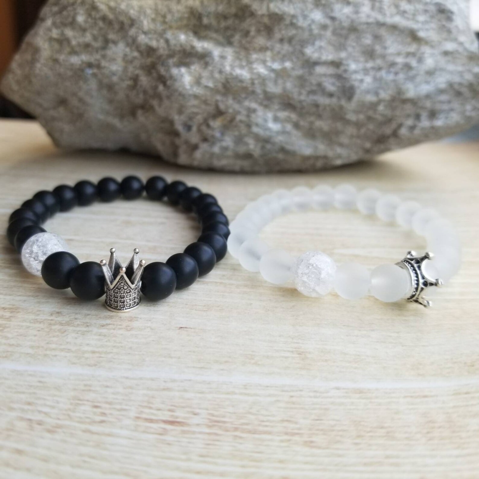 silver bracelet for couple price