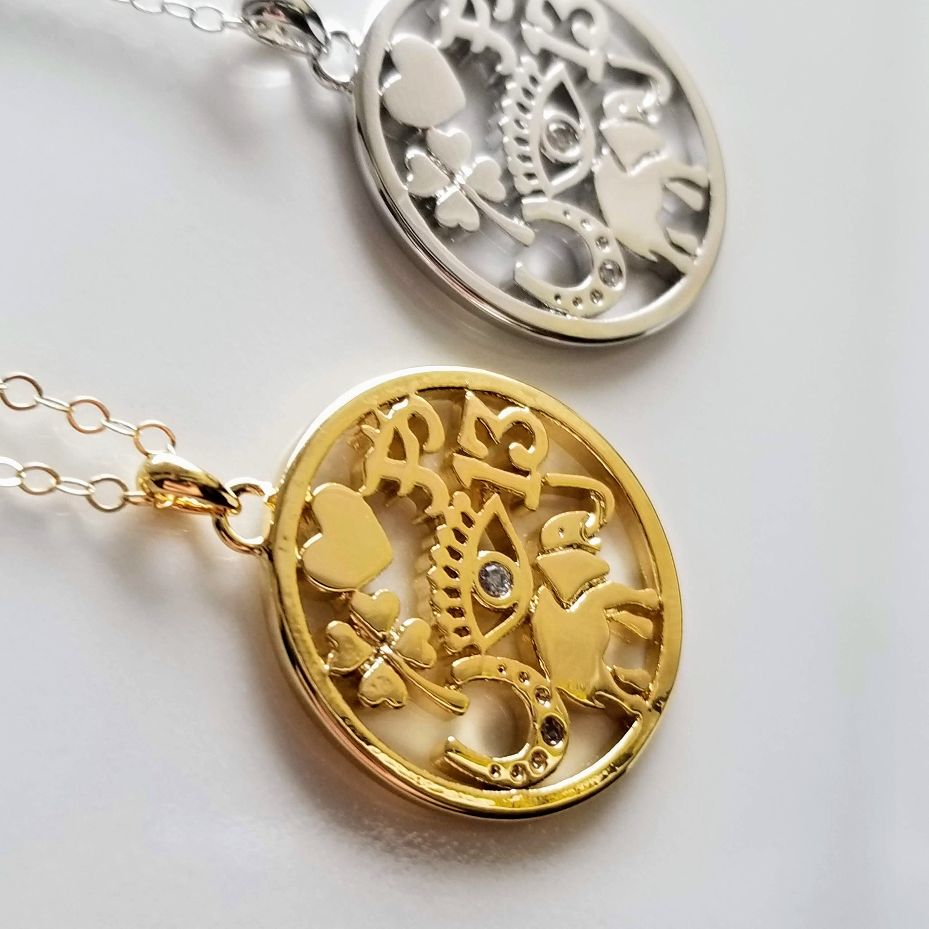 Good luck hotsell charm pendant