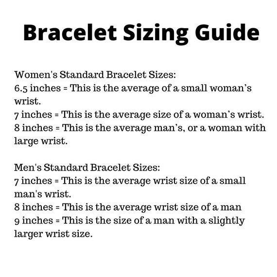 Sarda Suggested Bracelet Size Chart | 💥SARDA SUGGESTED BRACELET SIZE CHART  - FIND YOUR FIT!💥 We are so excited to be launching our new Sarda  Suggested Bracelet Size Chart! A bracelet SIZE