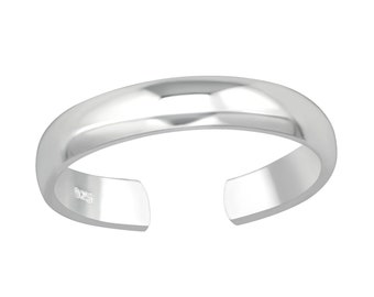 Toe Ring | Band Toe Ring | Dünner Toe Ring | Sommer Toe Ring | Verstellbarer | als Geschenk | Midi Ring | Geschenk für Sie | für Frauen | Strand