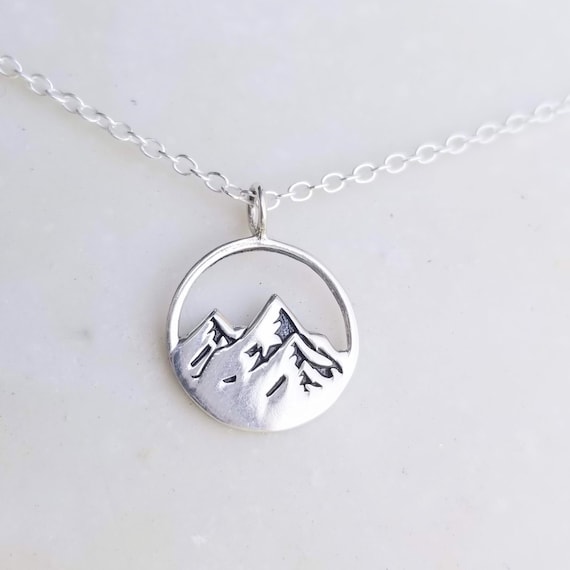 Inspirational Granddaughter Gift Move Mountains Sterling Necklace – Jen  Downey