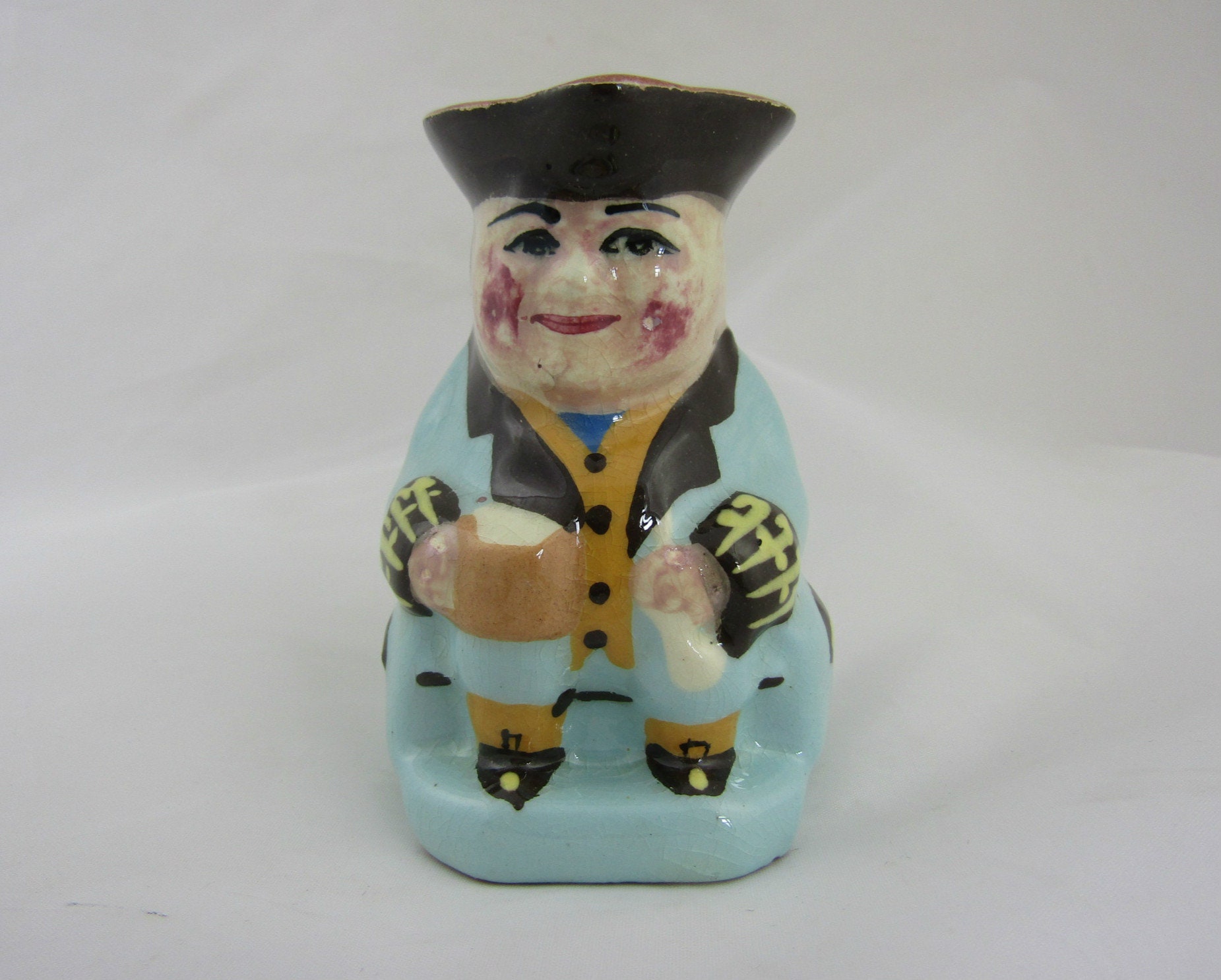 A Mini Toby Jug Creamer by Royal Torquay Pottery Miniature Etsy UK