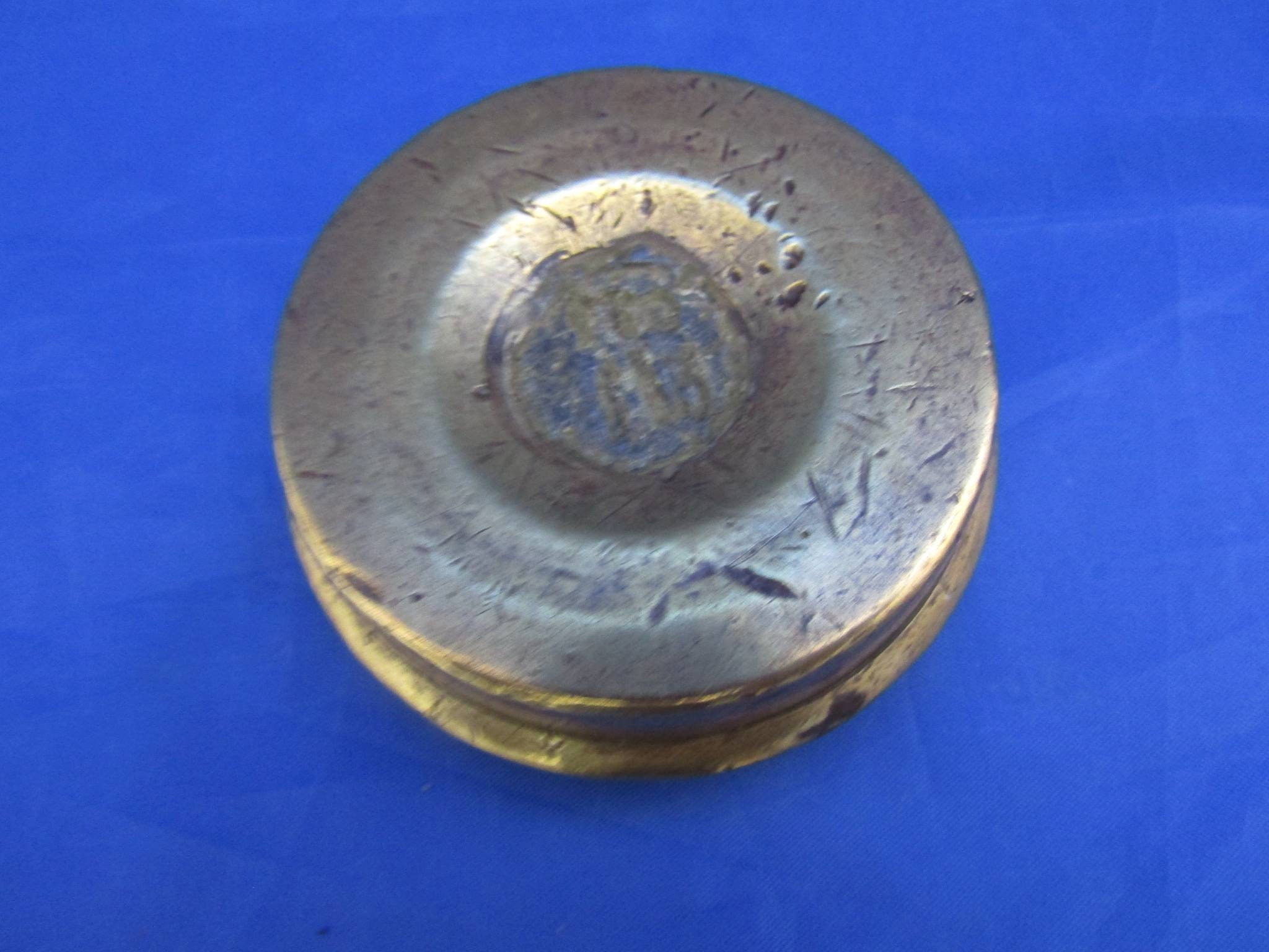Solid brass 1 pound weight in unusual shape with various Etsy