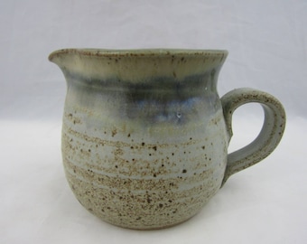 Studio pottery jug or creamer by Fangfoss pottery, Yorkshire