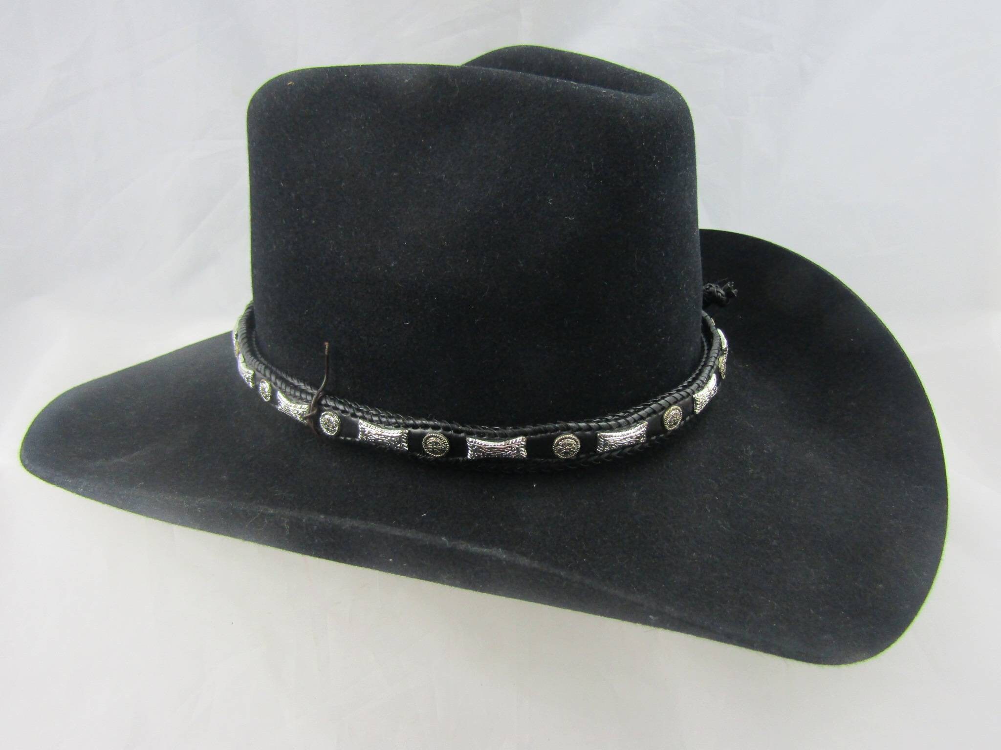 Resistol Cowboy Hat. Black Hat in 