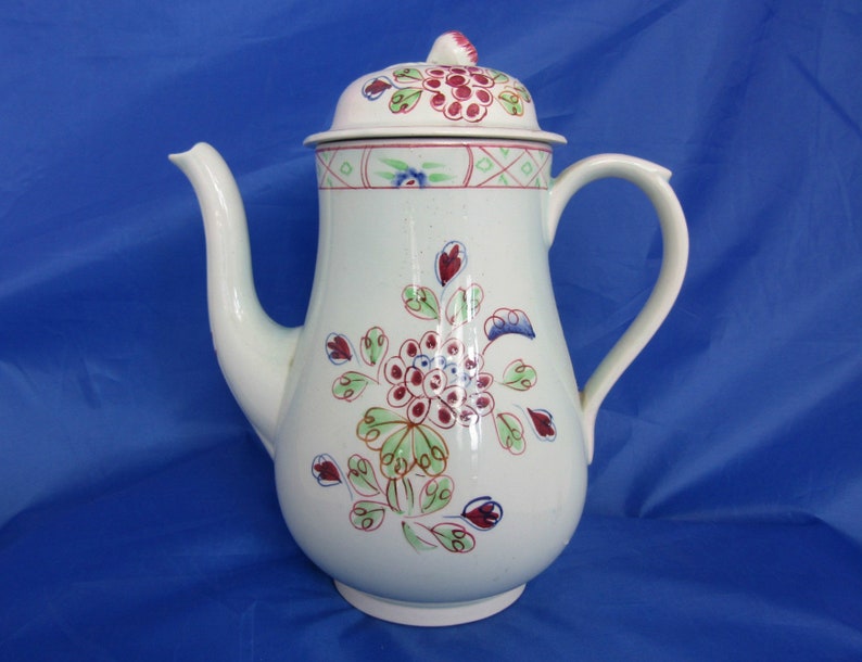 Haus Wohnen Bl U00fctenkelch Ware Kaffeekanne Elegante 1960er