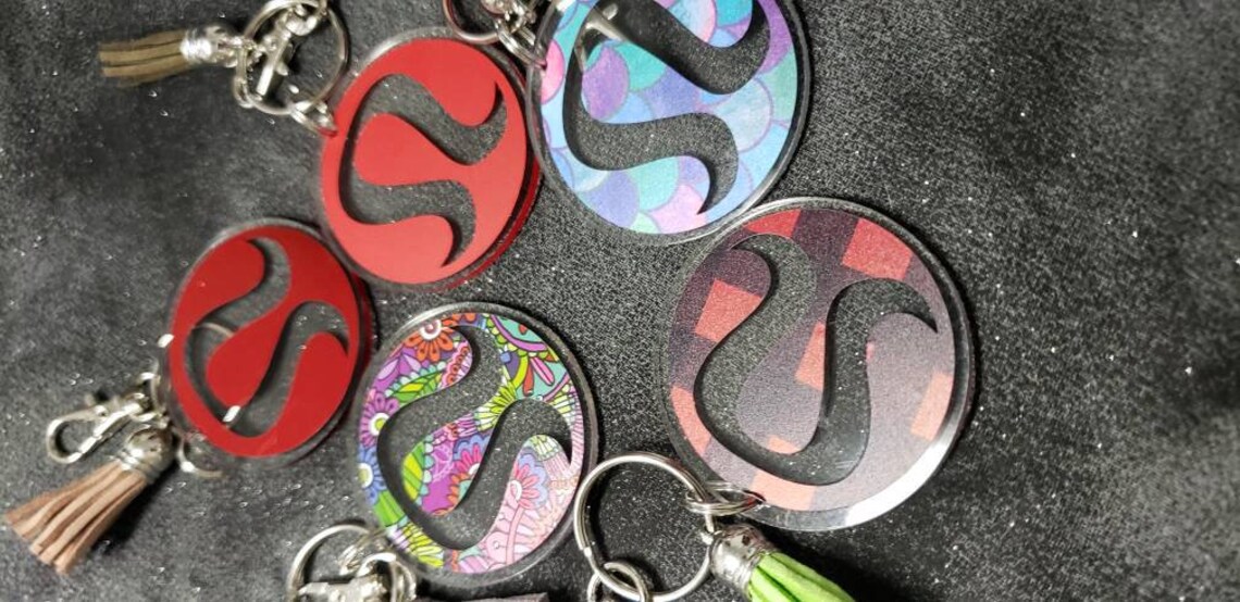 Lululemon Keychains Etsy