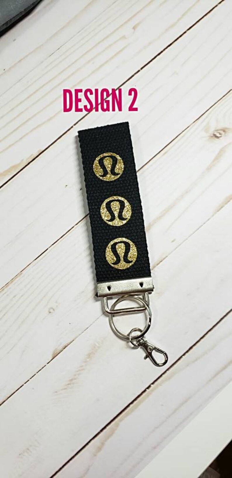 Lululemon Key Fob Wristlets Key Chains Wristlet Keychain Etsy