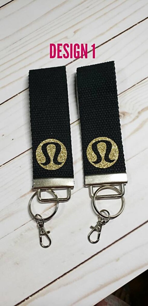 Lululemon Key Fob Wristlets Key Chains Wristlet Keychain Etsy