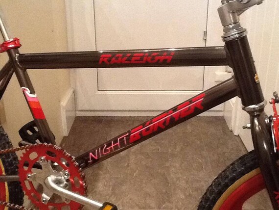 raleigh night burner