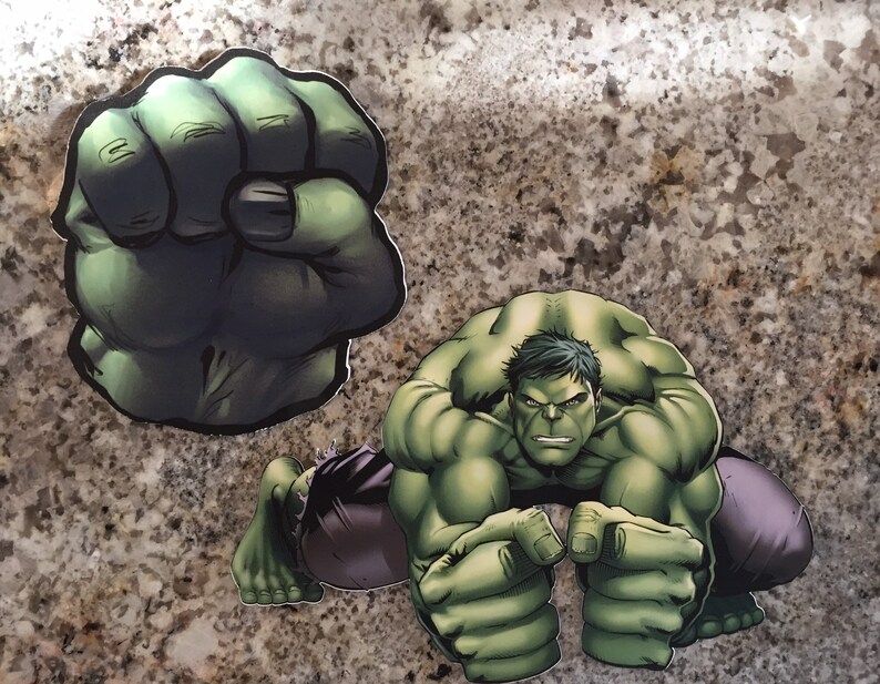 Hulk Centerpieces Etsy