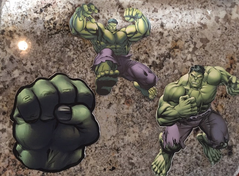 Hulk Centerpieces Etsy