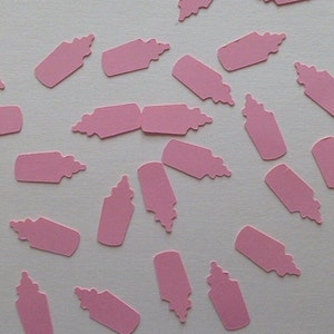 Baby Bottles, Baby Shower Confetti, Baby, Pink/Blue Confetti image 5