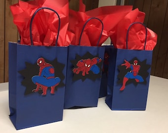 Spider Man Treat Bags/Goodie Bags