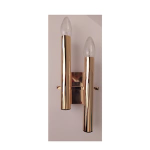 Sciolari Messing Applikationen, Wandlampen, Wandlampe, Italien, 1960er Jahre
