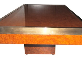 Burl wood table | Etsy