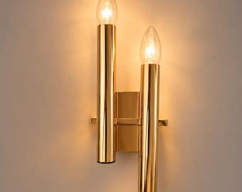 Sciolari Sconce, wall lamp, Italy, 1960s, original vintage, applique