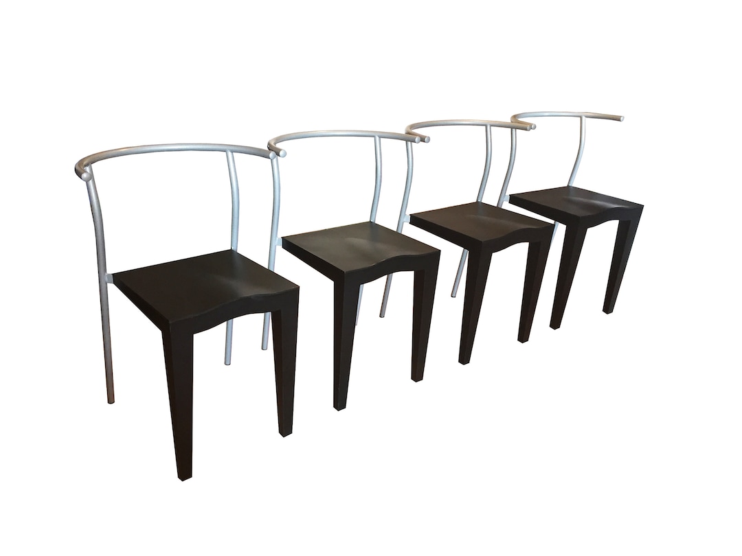 椅子 Kartell\"Dr Glob\" Chair / Philippe Starck PAIR AVAIL. Sold Indiv.--kartell Dr. Glob Sculptural Post