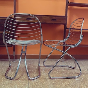 Sabrina Dining Chairs by Gastone Rinaldi for Rima, 1970s, Set of 2
