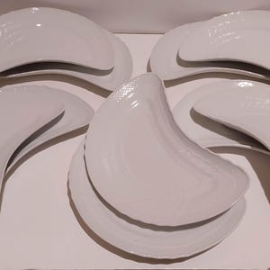 Richard Ginori -Vecchio Ginori Bianco - Set of 10 Salad Plates ø cm 23 As New