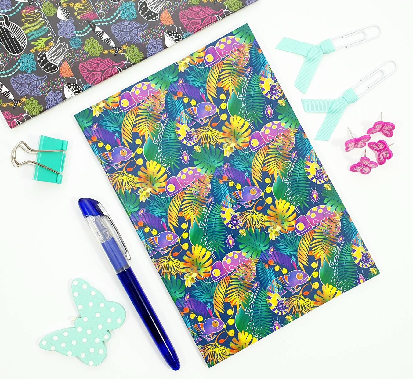 Patterned Note Books Note Book A5 Size. Patterned Note Book. Original Artwork by Sinead ...