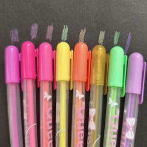 Metallic Gel Colour Pen Art Craft Supplies