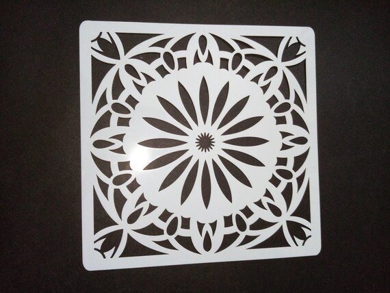 Mandala Stencils Reusable Templates for Art Painting Drawing DIY Scrapbook  