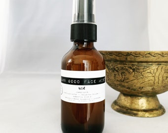Damn Good Face Mist // Rest -- 100% natural • restoring • skin-clearing • hydrate • sooth • face mist/spray