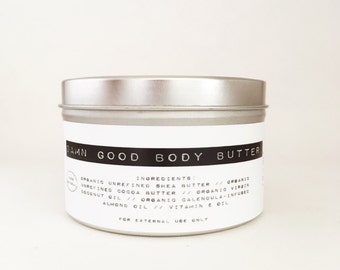 Damn Good Body Butter -- 100% natural • nourishing • sensitive moisturizer for face and body and baby too