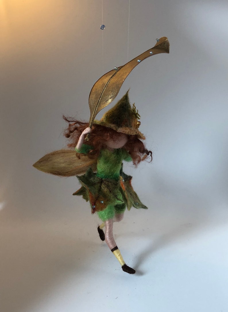 Needle felted elf Waldorf inspired Wool fairy Felted fairy Etsy