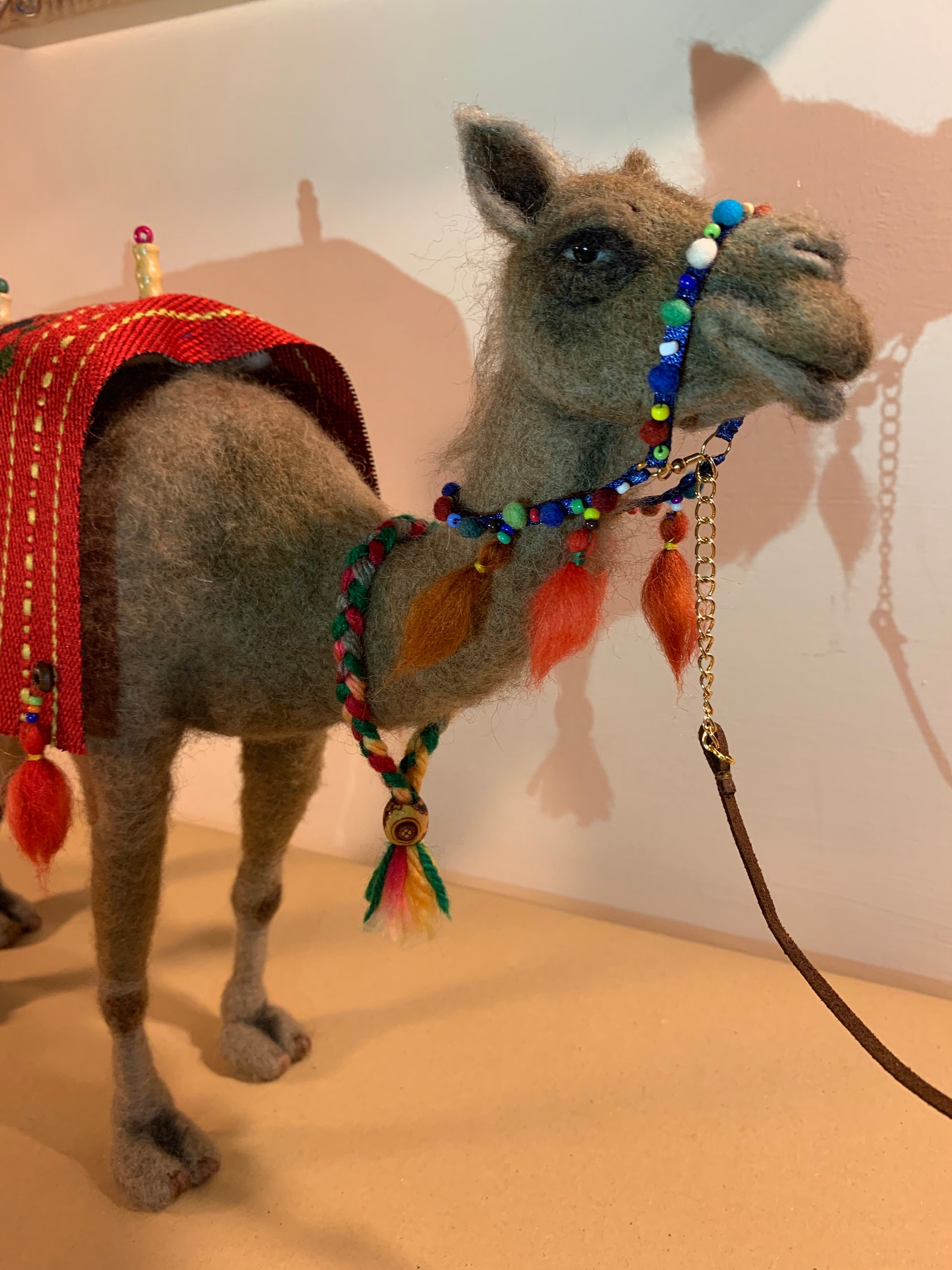 Needle Felted Camel Nativity Soft Sculpture Christmas Scene Etsy UK