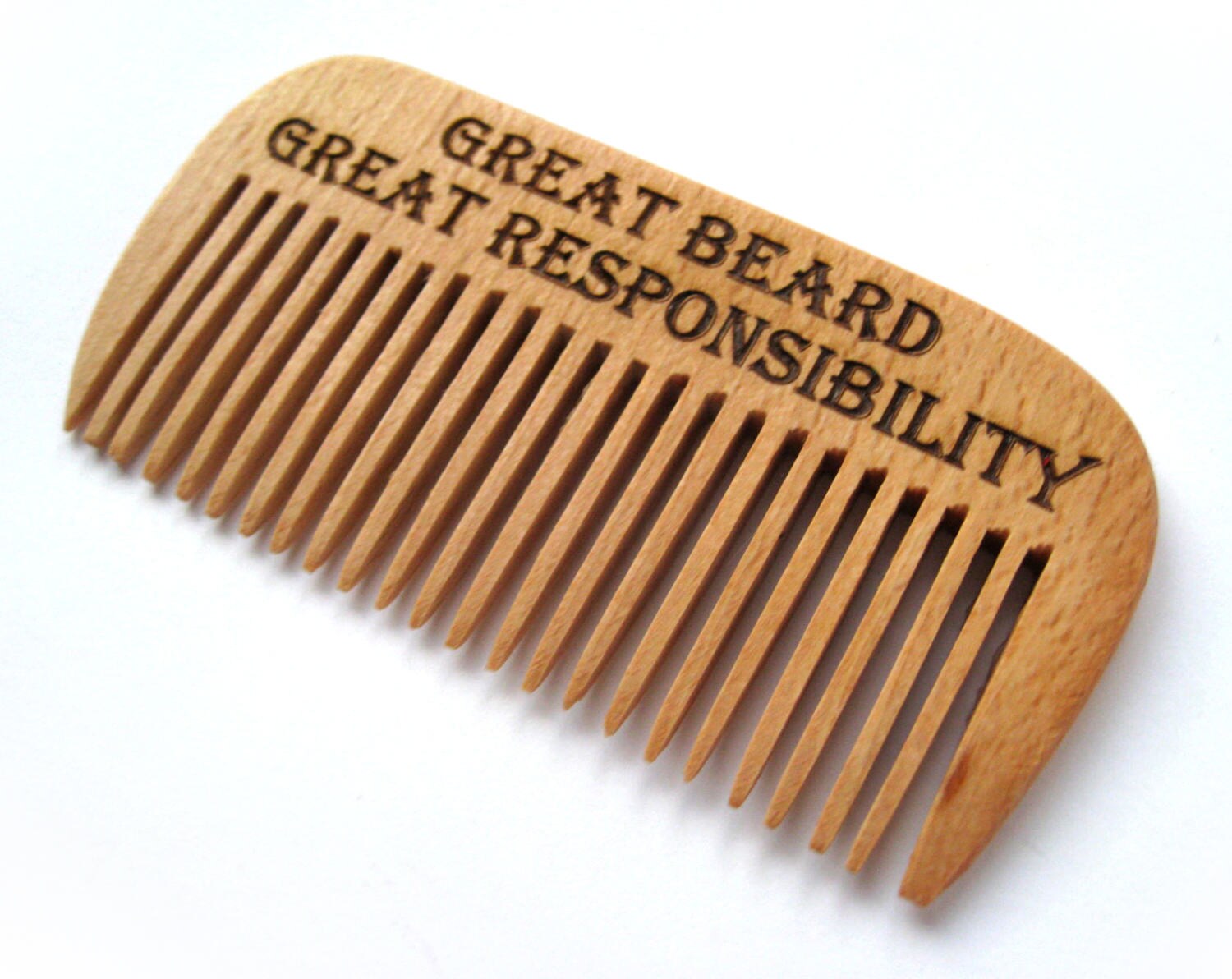 Wooden comb / Personalized wooden comb / Natural Wood Comb / Etsy