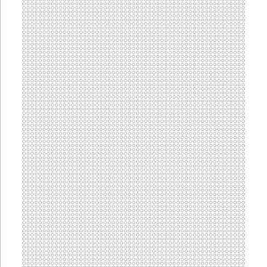 May include: A white pegboard with a grid of evenly spaced holes. The pegboard is made of plastic and has a smooth surface. It is designed for use with pegboard hooks and accessories.