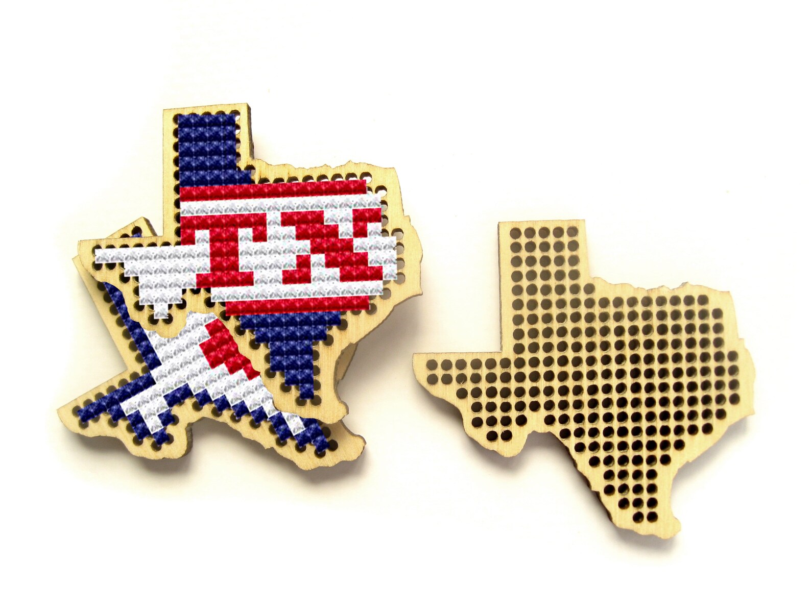 Wooden Cross Stitch Blank. United States Cross Stitch or Etsy