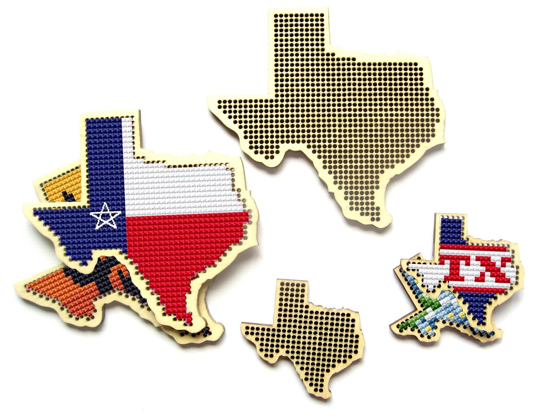 Wooden Cross Stitch Blank. United States Cross Stitch or Etsy