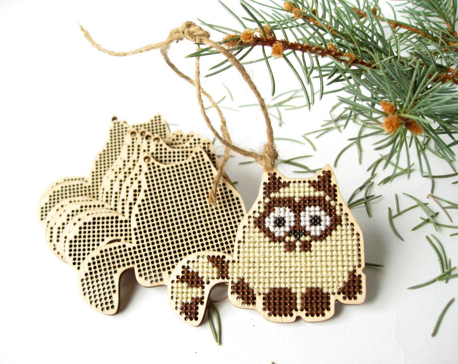 Cat Cross Stitch Blank Cross Stitch Wood Blank Cross Stitch Etsy