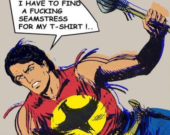 ZAGOR on PRINTED and framed PLEXIGLAS