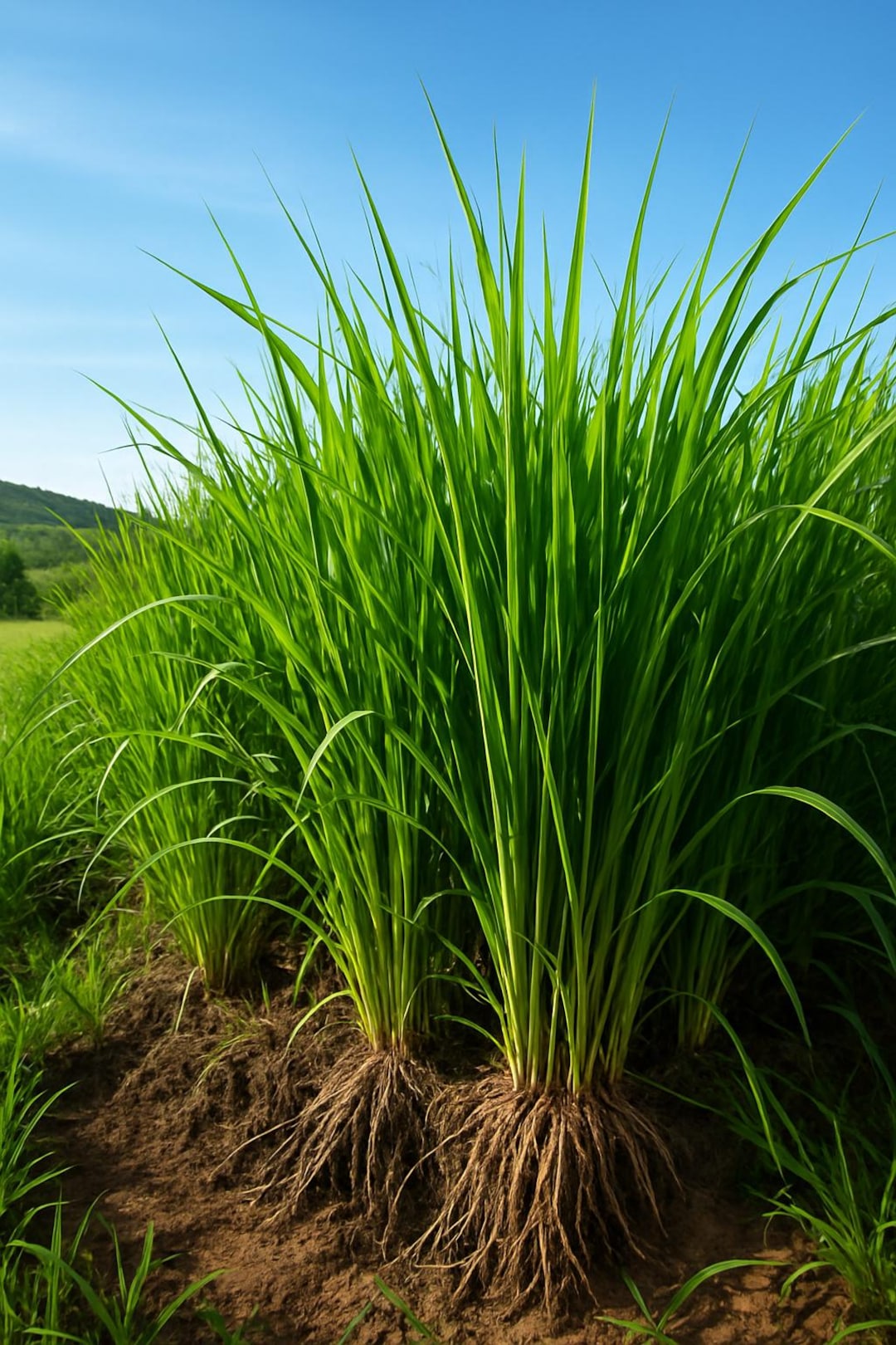 Live Vetiver Grass Slips: Natural Erosion Control & Mosquito Repellent ...